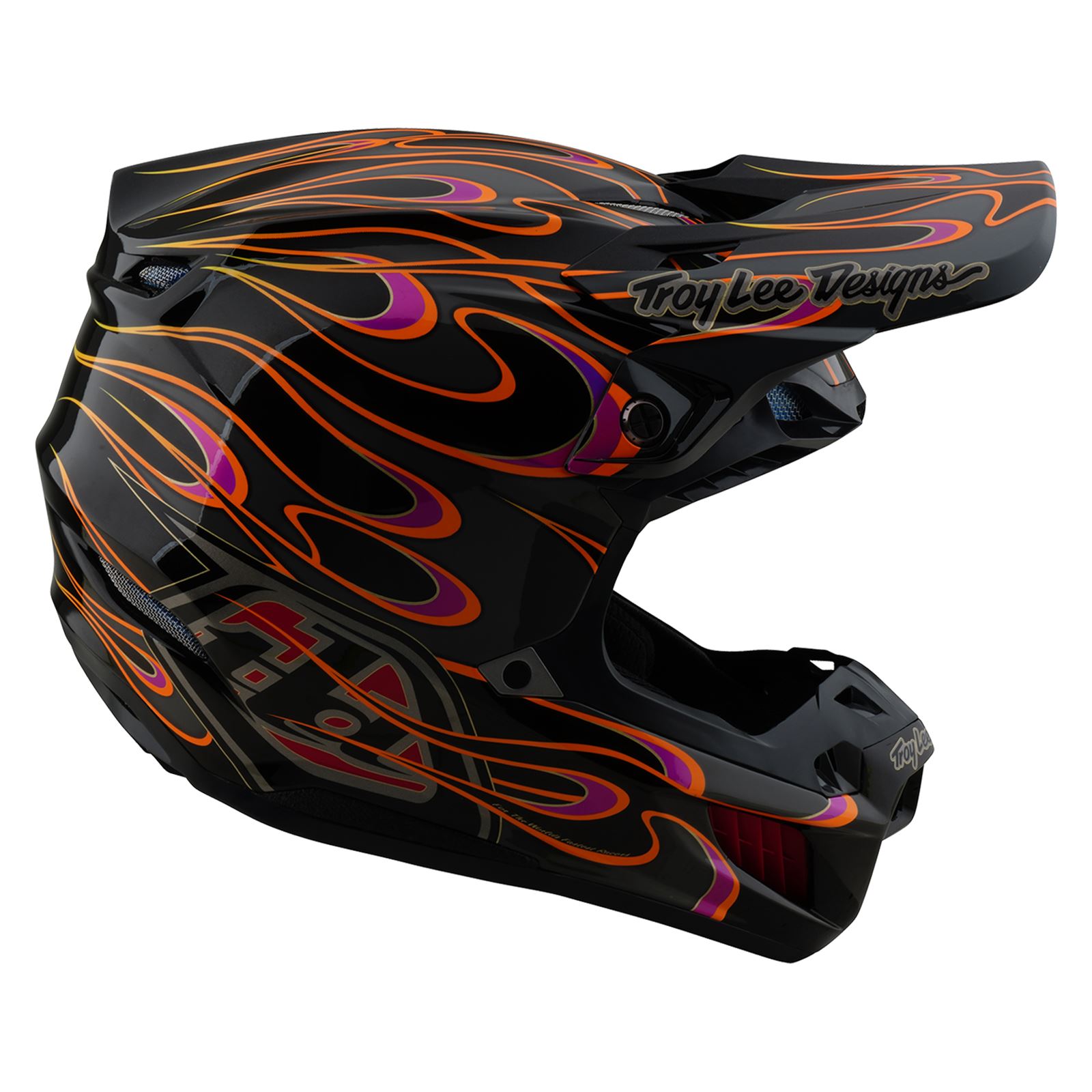 Troy Lee Designs Spring 2025 MX Helmet SE5 Composite Torched Black