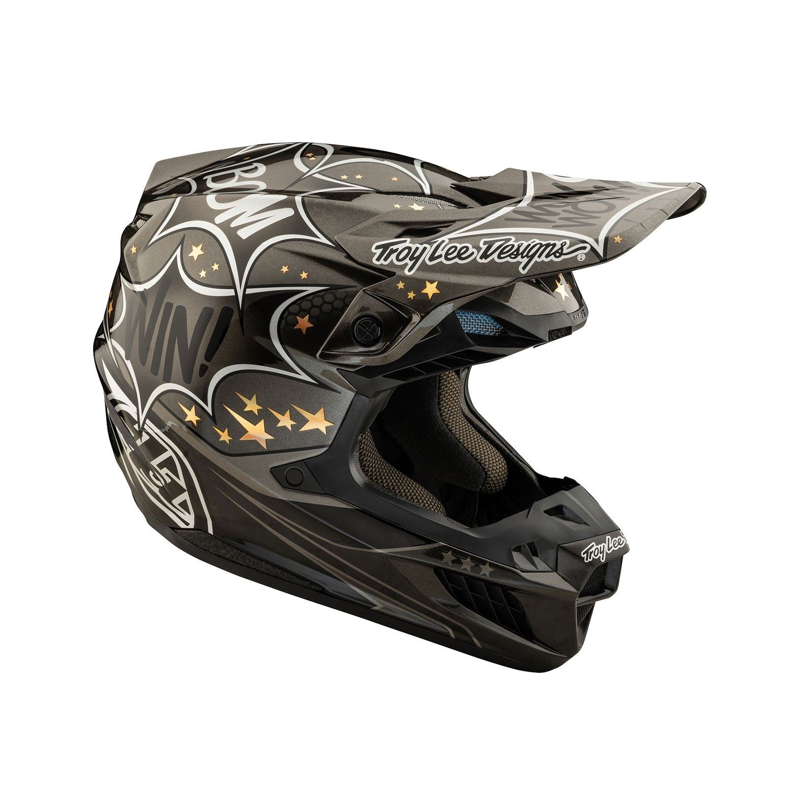 Troy Lee Designs 2025 Motocross Helmet SE5 Carbon Cosmic Explosion