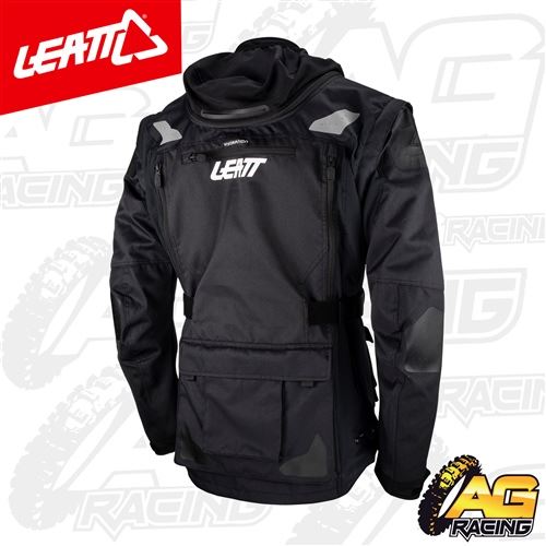 Chaqueta Leatt 2024 5.5 Enduro Negra Adultos MX Motocross Carreras Quad ATV Todo Terreno - Imagen 15 de 24