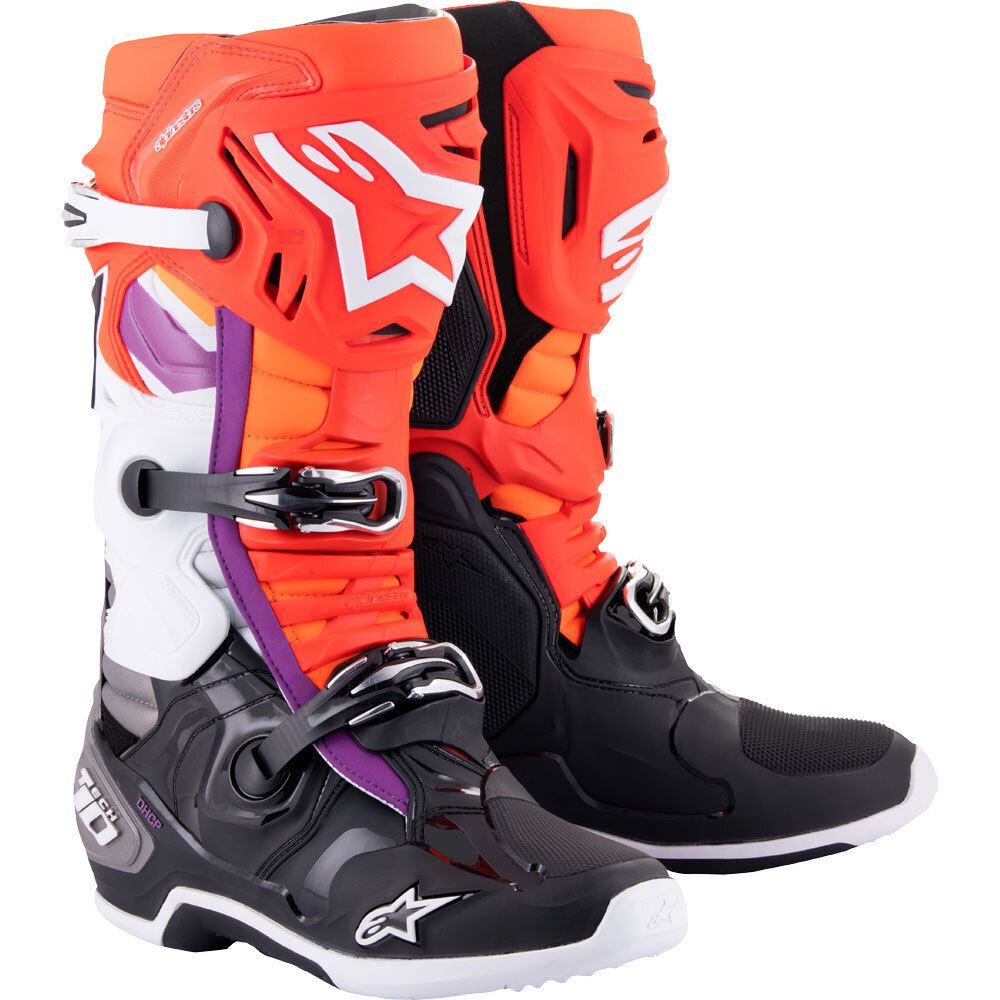 Motorcycle Boots Alpinestars Tech 10 Bianchi Alpinestars 2025 Tech - Main Image