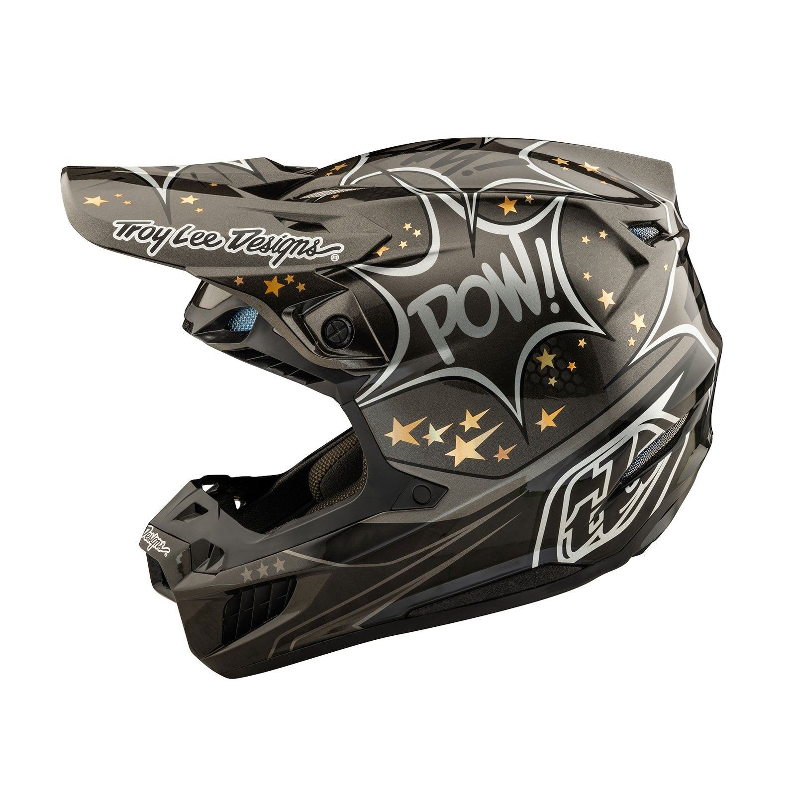 Troy Lee Designs 2025 Motocross Helmet SE5 Carbon Cosmic Explosion