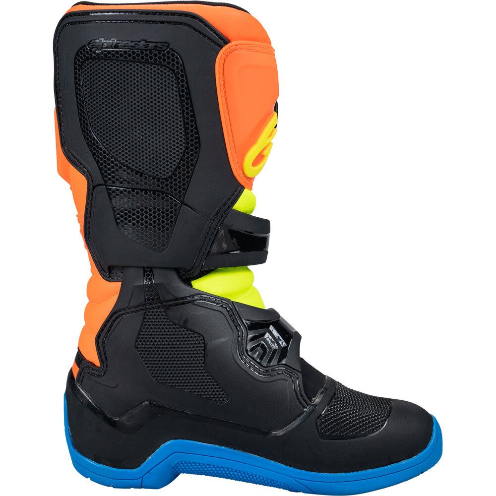 Alpinestars 2026 Tech 3S Youth Kids Motocross Boots Orange Fluo