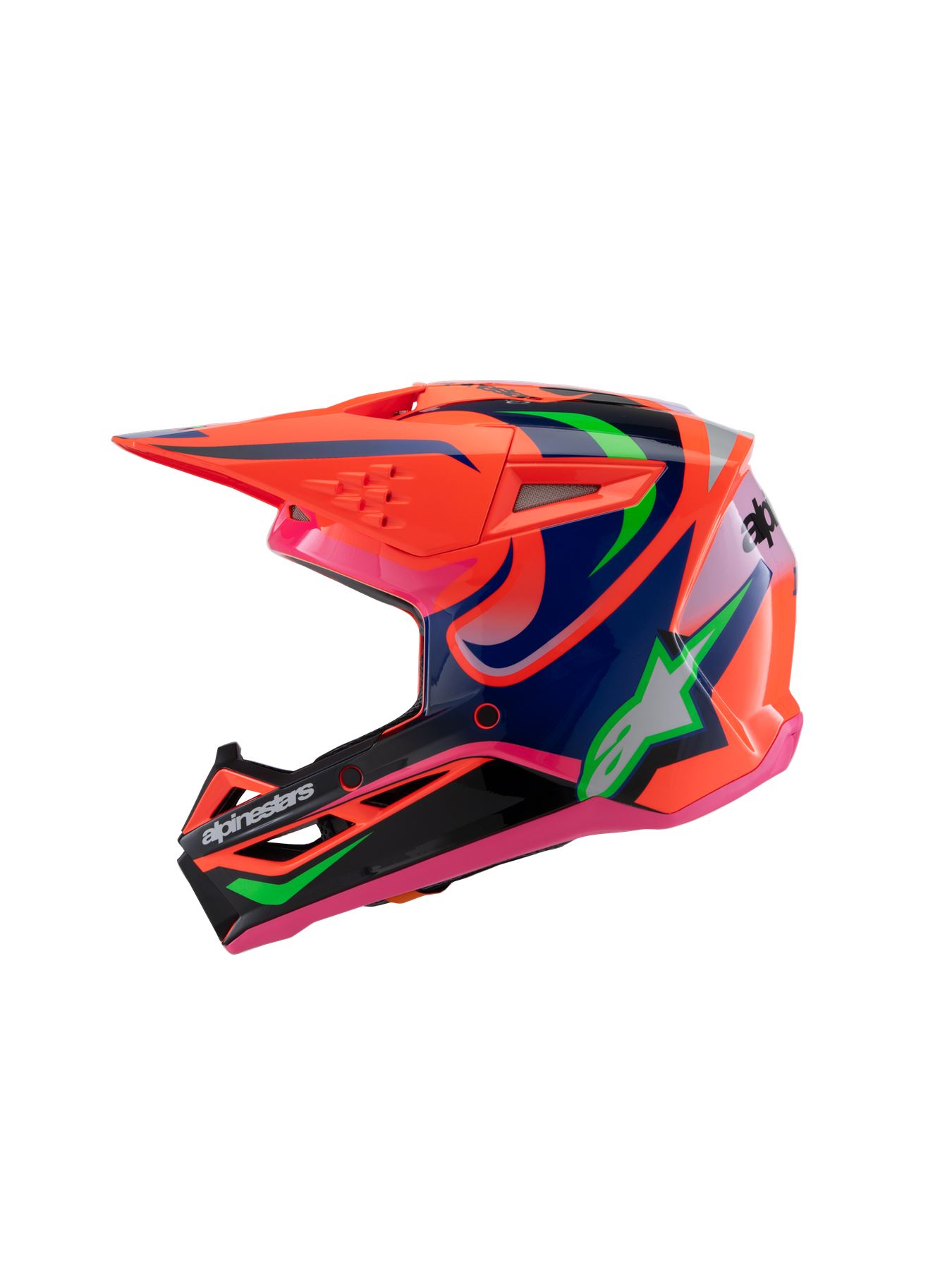 Alpinestars 2026 SM3 Deegan Monster Youth Motocross Helmet Orange