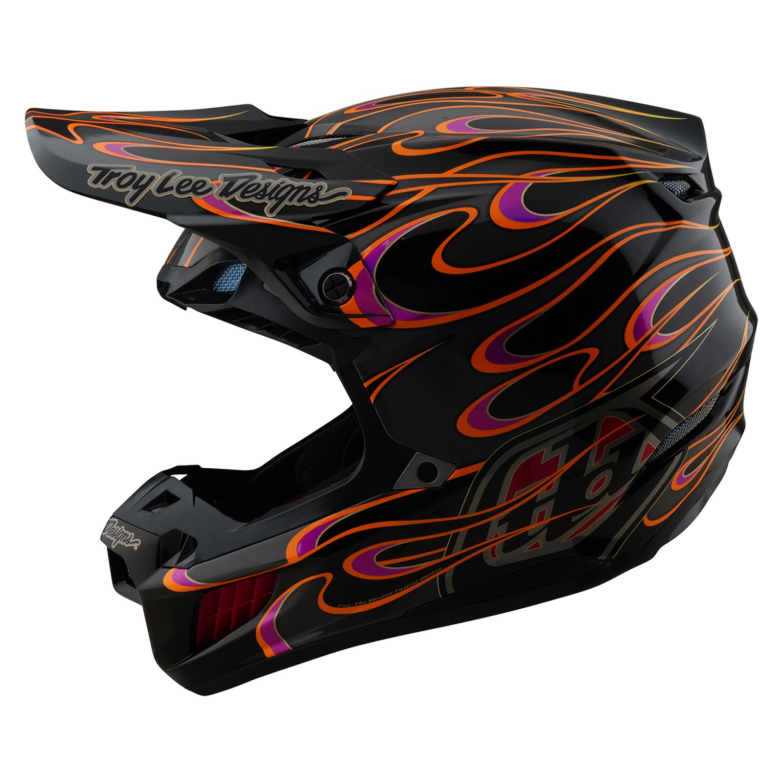 Troy Lee Designs Spring 2025 MX Helmet SE5 Composite Torched Black