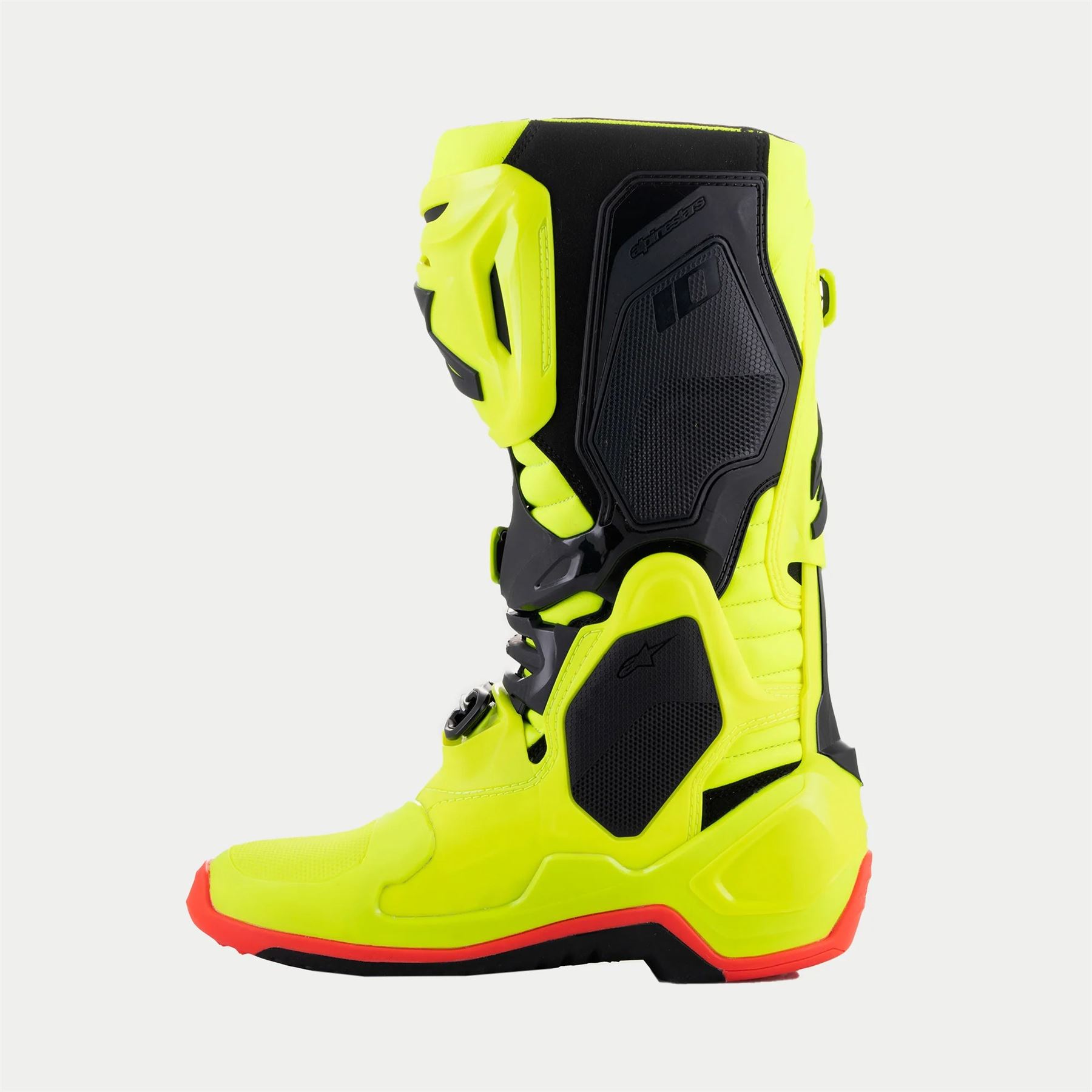 Alpinestars 2026 Tech 10 Motocross Boots Yellow Fluo Black Red Alpinestars 2026 Tech 10 Motocross Boots Yellow Fluo Black Red