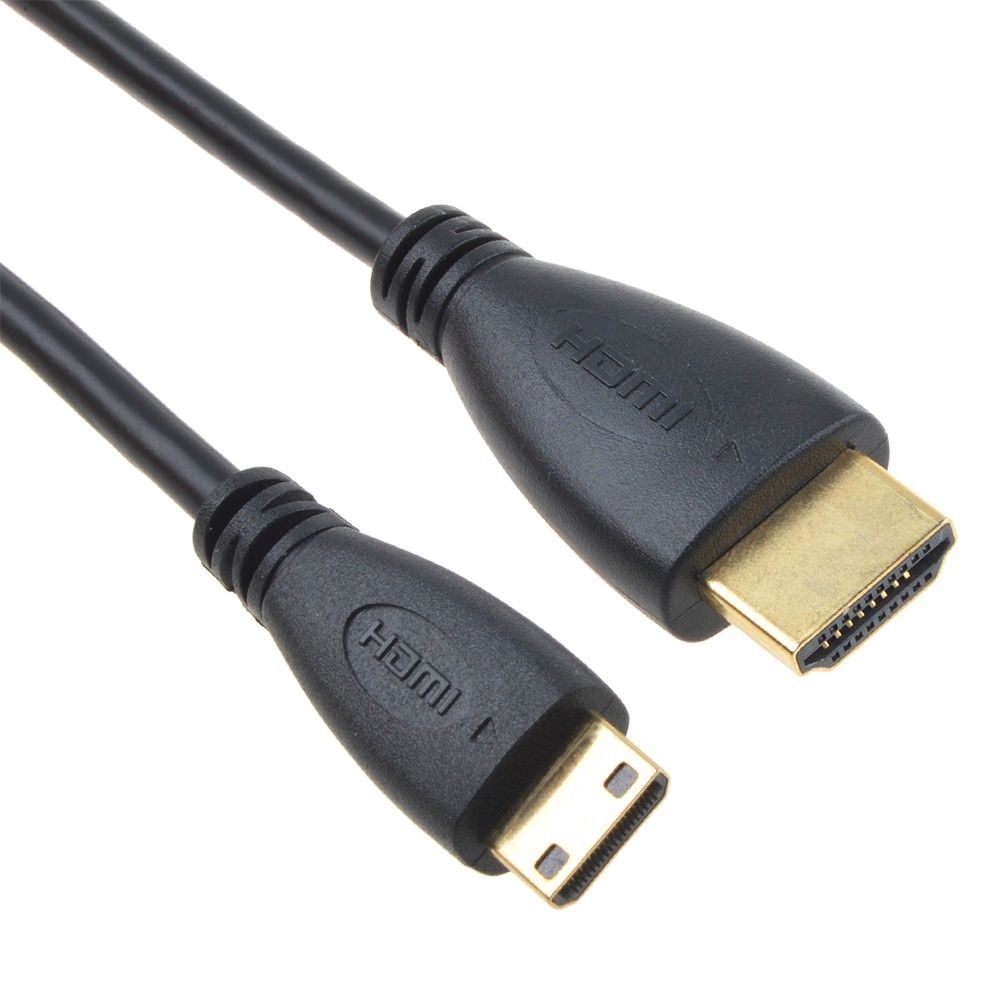 Nikon D750 Mini HDMI to HDMI 1080P HD TV AV Video Out Cable Lead
