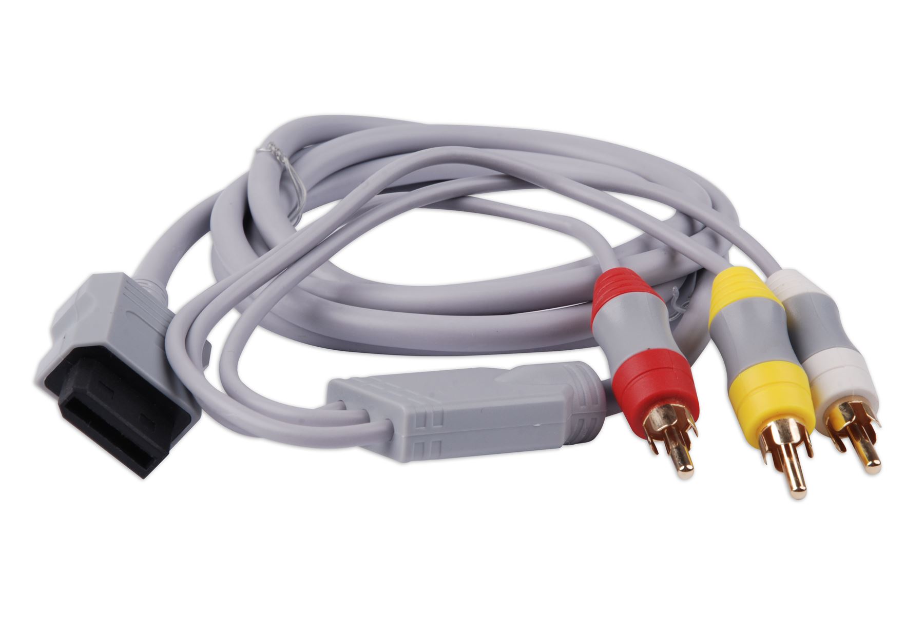 for Nintendo Wii U & Wii TV AV Cable Wii U Lead Composite Video Audio