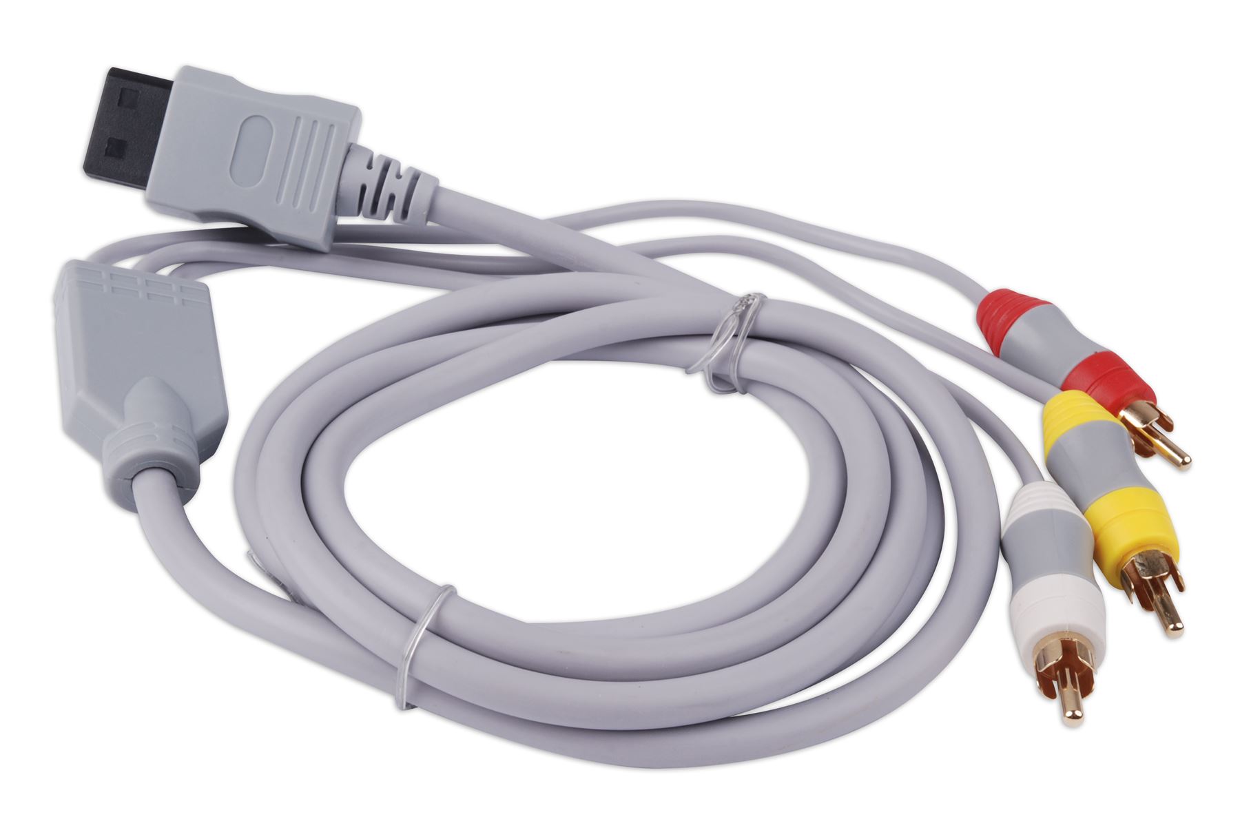 for Nintendo Wii U & Wii TV AV Cable Wii U Lead Composite Video Audio
