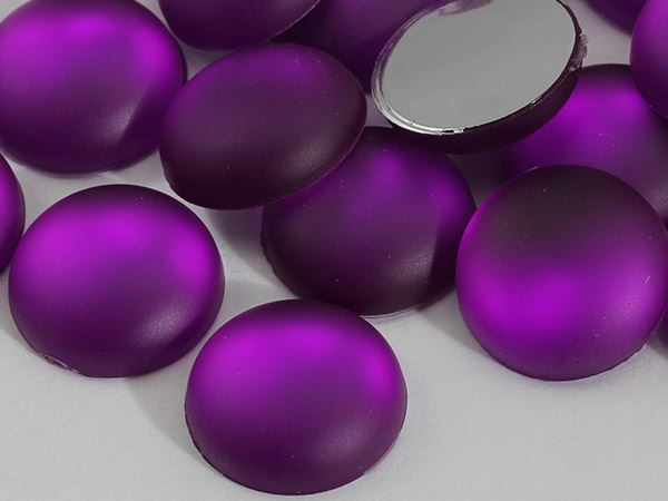 Cabujones redondos de acrílico esmerilado trasero plano de 15 mm joyería artesanías juegos con disfraces 25 piezas - Imagen 24 de 33