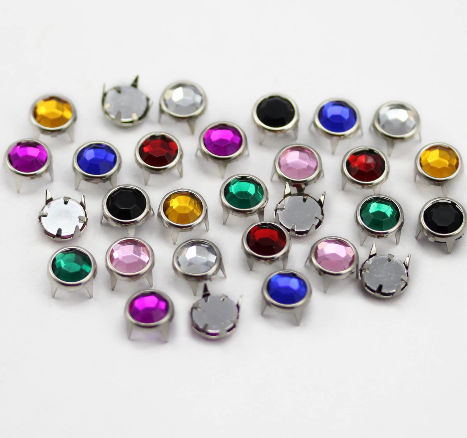 Small Assorted Colors Bedazzler Rhinestones - 150 PCS