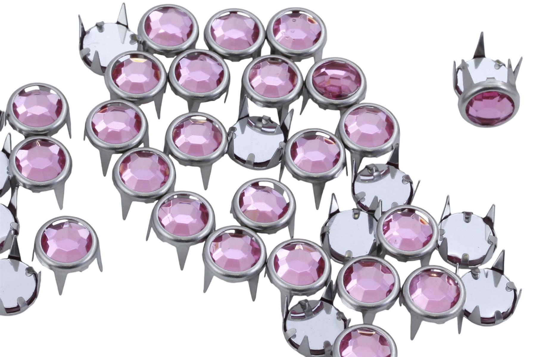 Bedazzler Recambios Estrás Tachuelas Prendas Decorar Cuero Hágalo Usted Mismo Artesanía - Imagen 41 de 53