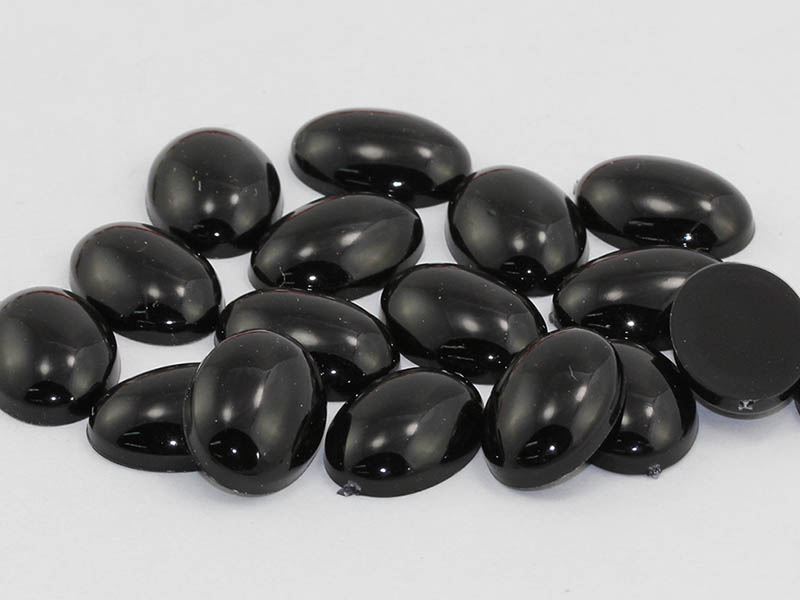 18x13mm Flat Back Acrylic Oval Cabochons Plastic Gems Crafts Cosplay 25 Pcs - Picture 8 of 106
