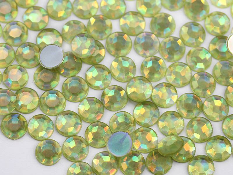 500 PIEZAS Estrás 8mm SS40 Espalda Plana Acrílico 35 Colores a Granel - Imagen 91 de 93