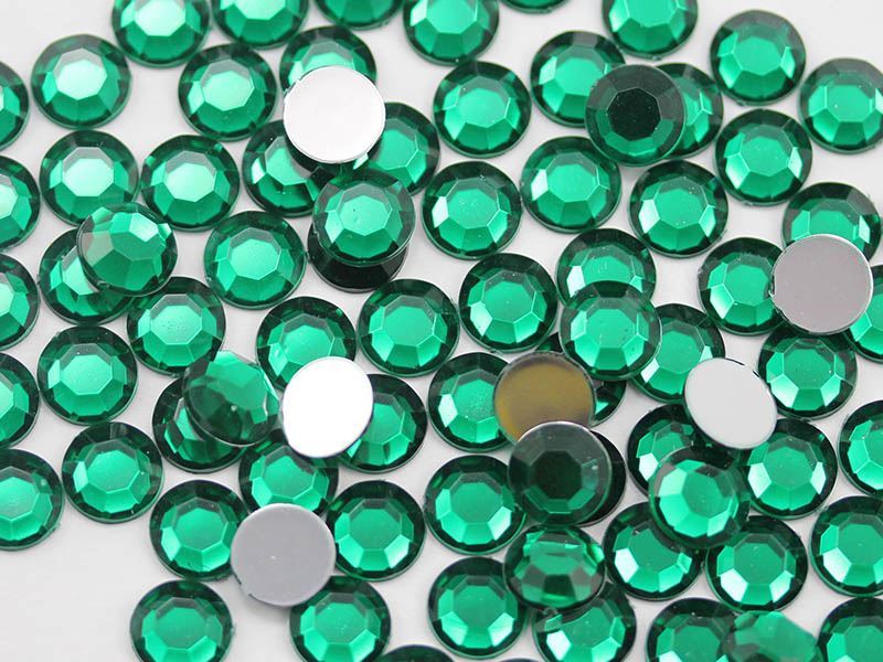 500 PIEZAS Estrás 8mm SS40 Espalda Plana Acrílico 35 Colores a Granel - Imagen 47 de 93