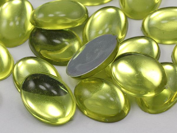 18x13mm Flat Back Acrylic Oval Cabochons Plastic Gems Crafts Cosplay 25 Pcs - Picture 36 of 106