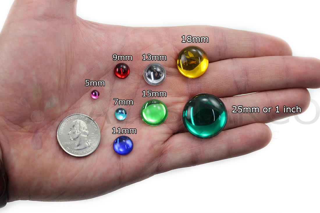 Gemas de espalda plana redondas de perlas de acrílico para joyería artesanía joyas de grado profesional - Imagen 21 de 40
