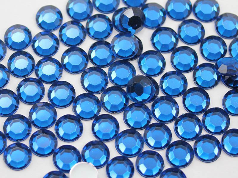 500 PIEZAS Estrás 8mm SS40 Espalda Plana Acrílico 35 Colores a Granel - Imagen 35 de 93