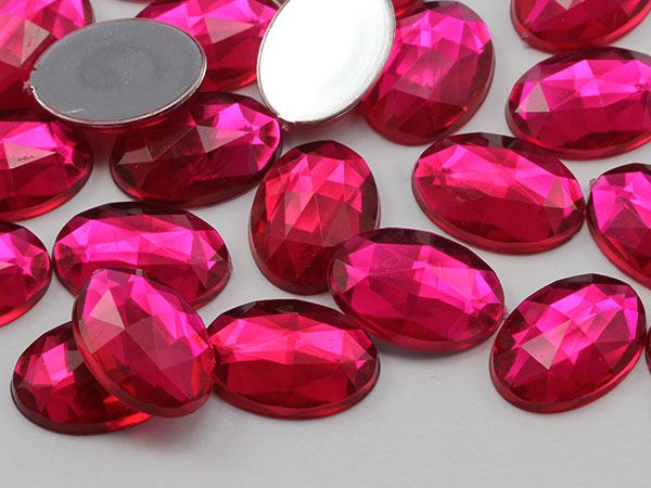 14x10 mm Flache Rückseite Oval Acryl Strass Kunststoff Kostüm Edelstein Handwerk 45 Stck. - Bild 65 von 100