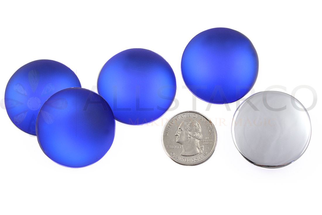 Cabujones redondos de acrílico plano esmerilado grande de 35 mm para hacer cosplay artesanías 5 piezas - Imagen 15 de 21