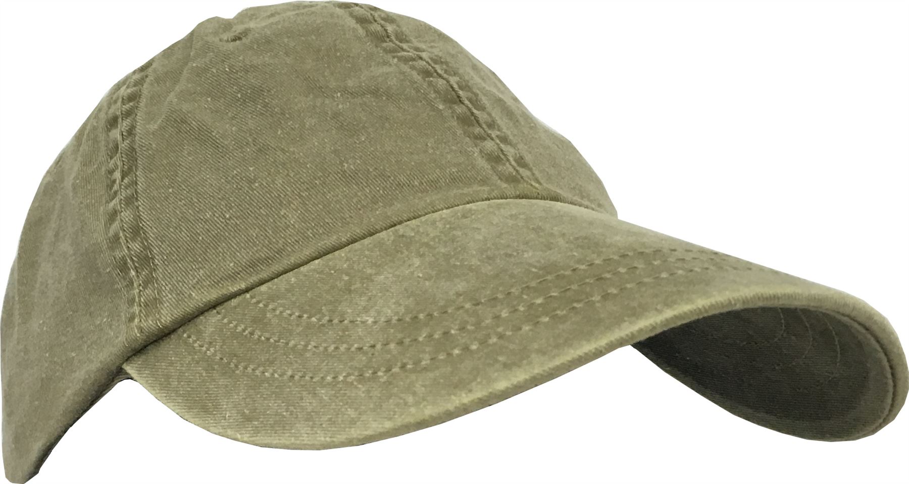 Plain Adult Unisex Washed Cotton Chino Adjustable Leather Strap Baseball Cap - Picture 10 of 12