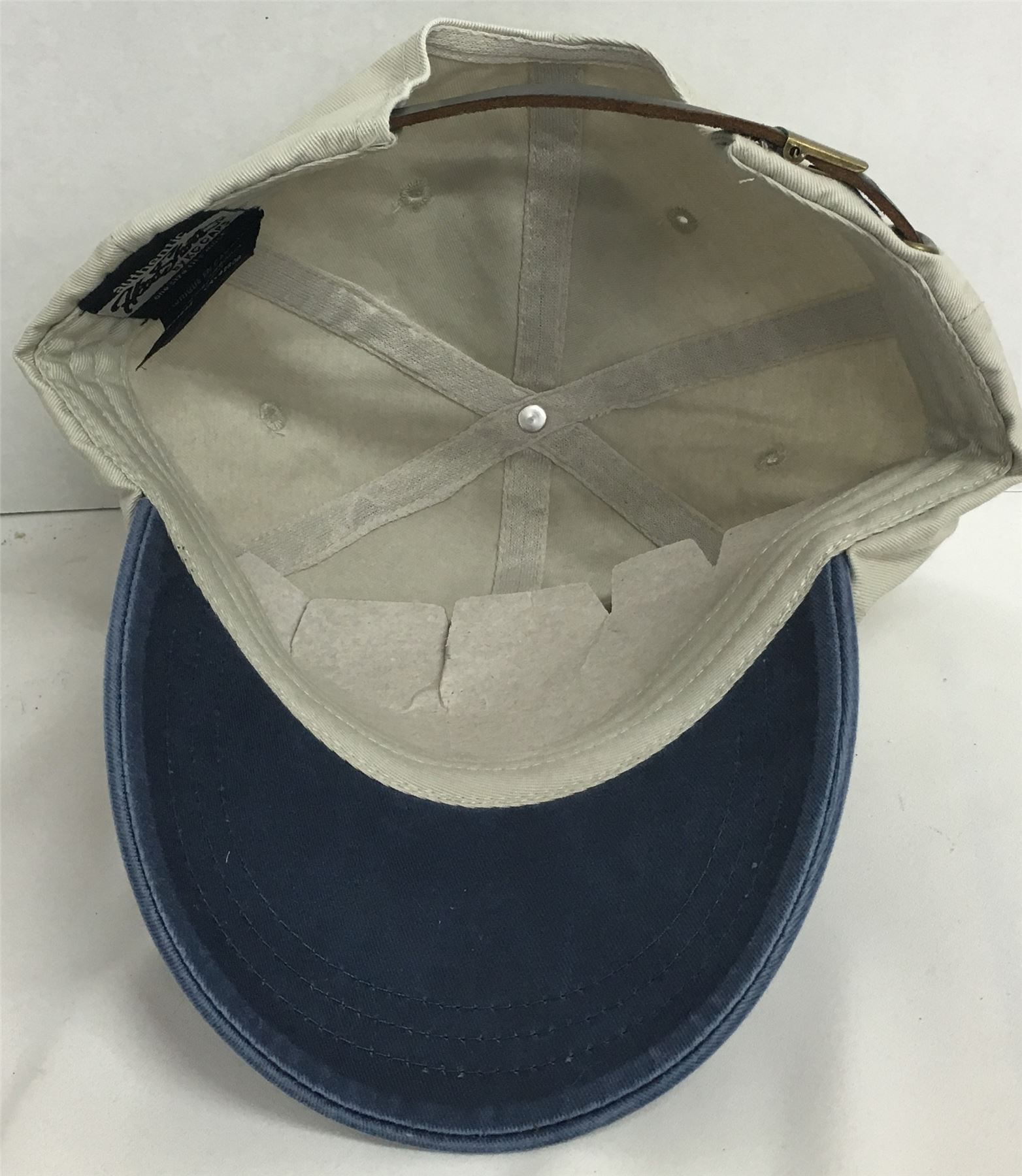 Plain Adult Unisex Washed Cotton Chino Adjustable Leather Strap Baseball Cap - Picture 8 of 12