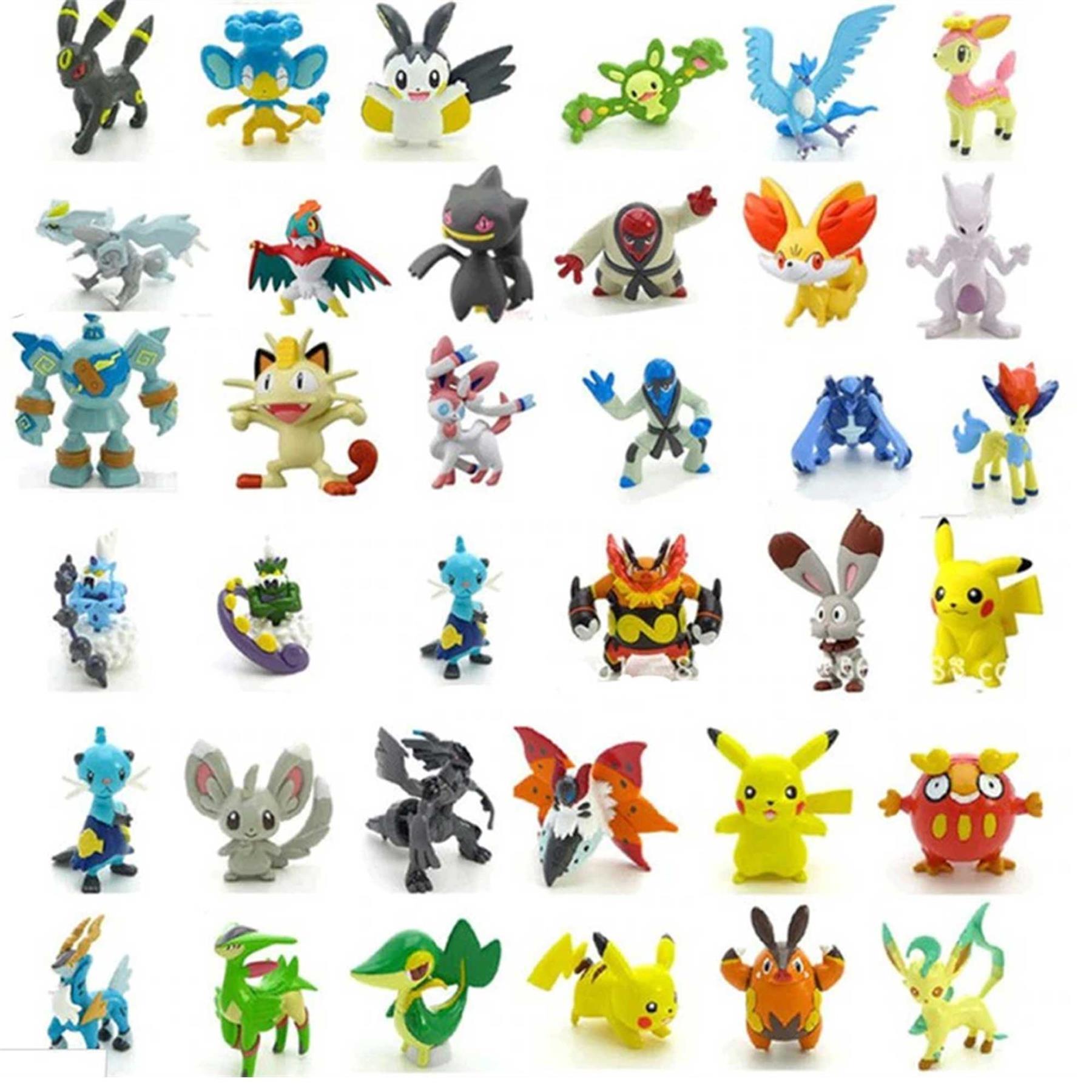 12pcs Mini Dragon Toys Assorted 3 to 4cm Action Figures Birthday Cake Topper