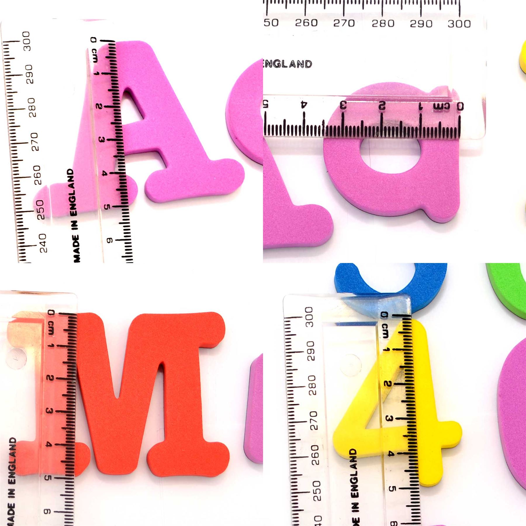 Alphabet Fridge UK Kids Learning Teaching Toy Letters