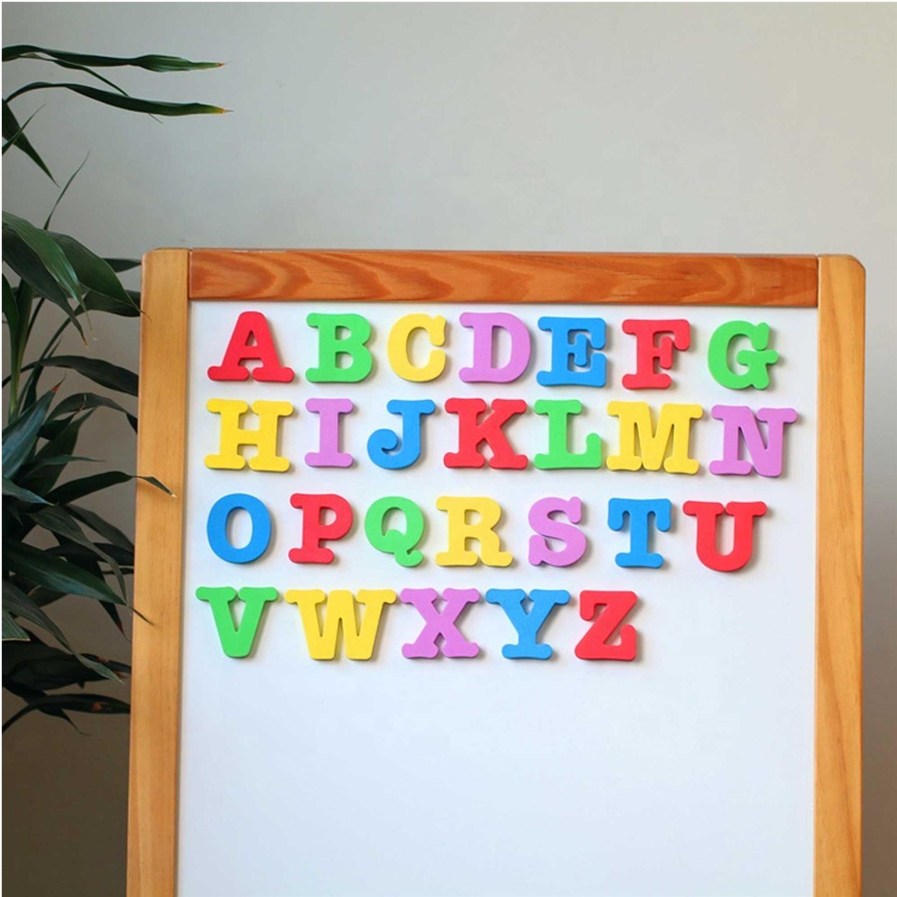 Alphabet Fridge UK Kids Learning Teaching Toy Letters
