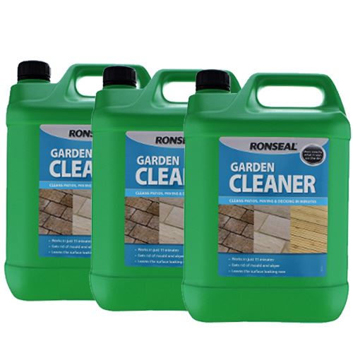 5 10 20L Ronseal Patio Deck Fence Mould Killer Path Driveway Cleaner