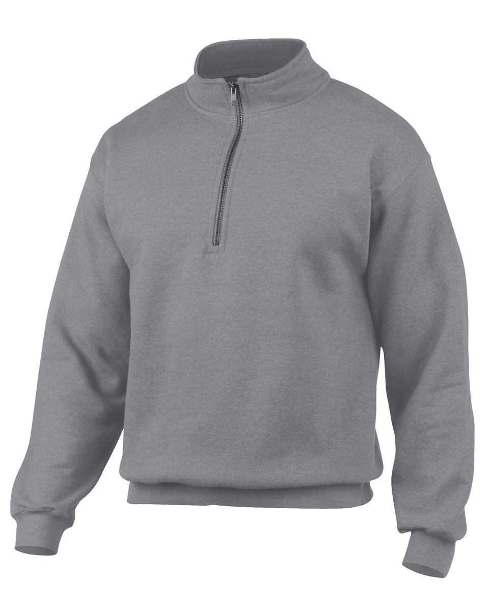 Gildan HeavyBlend Men/'s Vintage 1//4 Zip Pullover Soft Feel Sweatshirt Jumper New