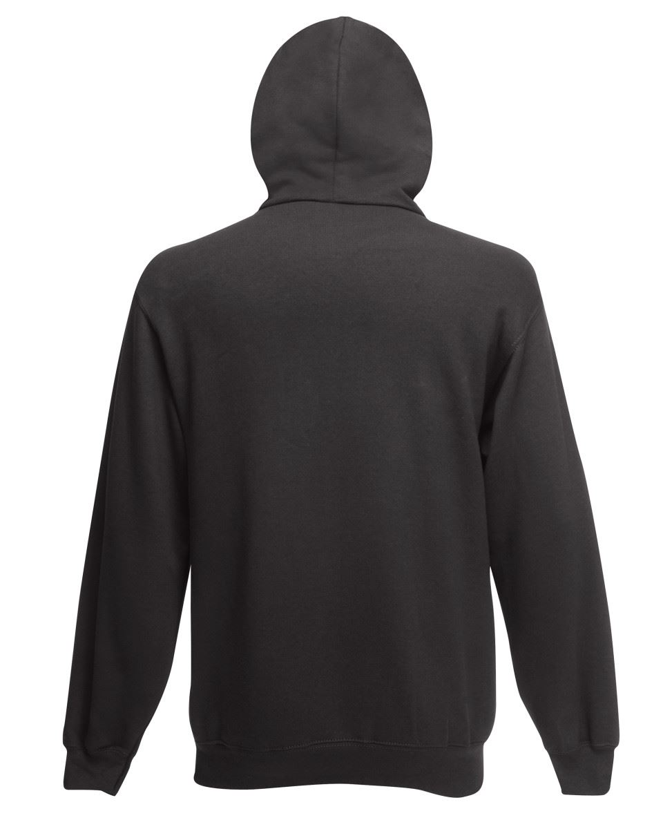 Fruit Of The Loom Mens Zip Through Hooded Sweatshirt Hoodie 10 Clrs BC360