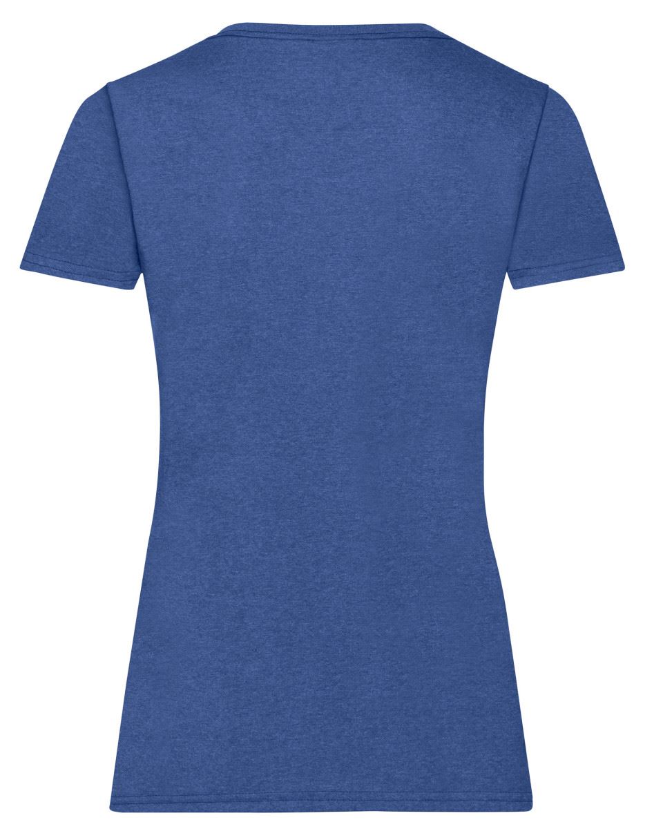Fruit of the Loom Womens Lady-Fit T-Shirt Valueweight Plain Blank T Shirt Top