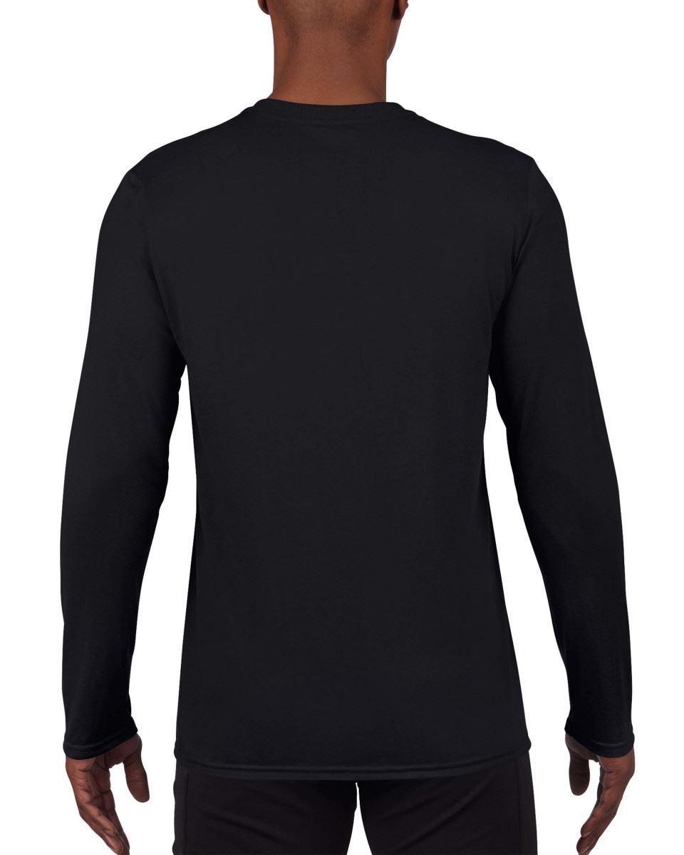 gildan 100 polyester long sleeve