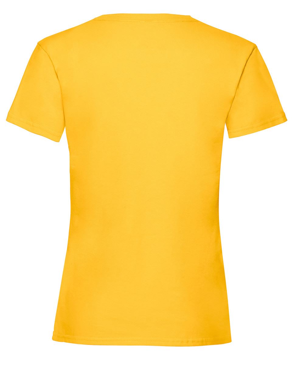 FRUIT Of The Loom Girl/'s Valueweight T-shirt girocollo bambini Tee Shirt tinta unita cotone