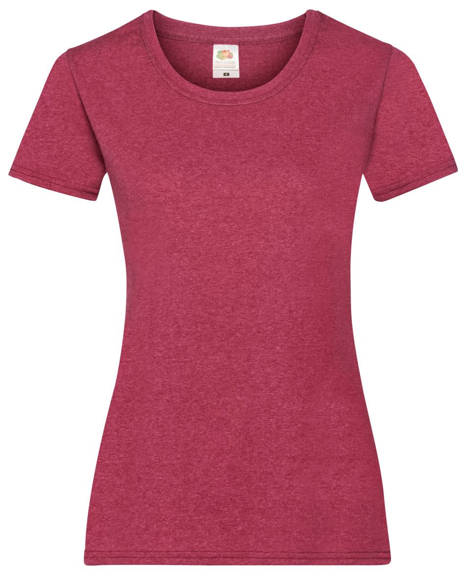 Rosa Fruit Of The Loom Playeras Mujer Playera Fruit Of The Loom