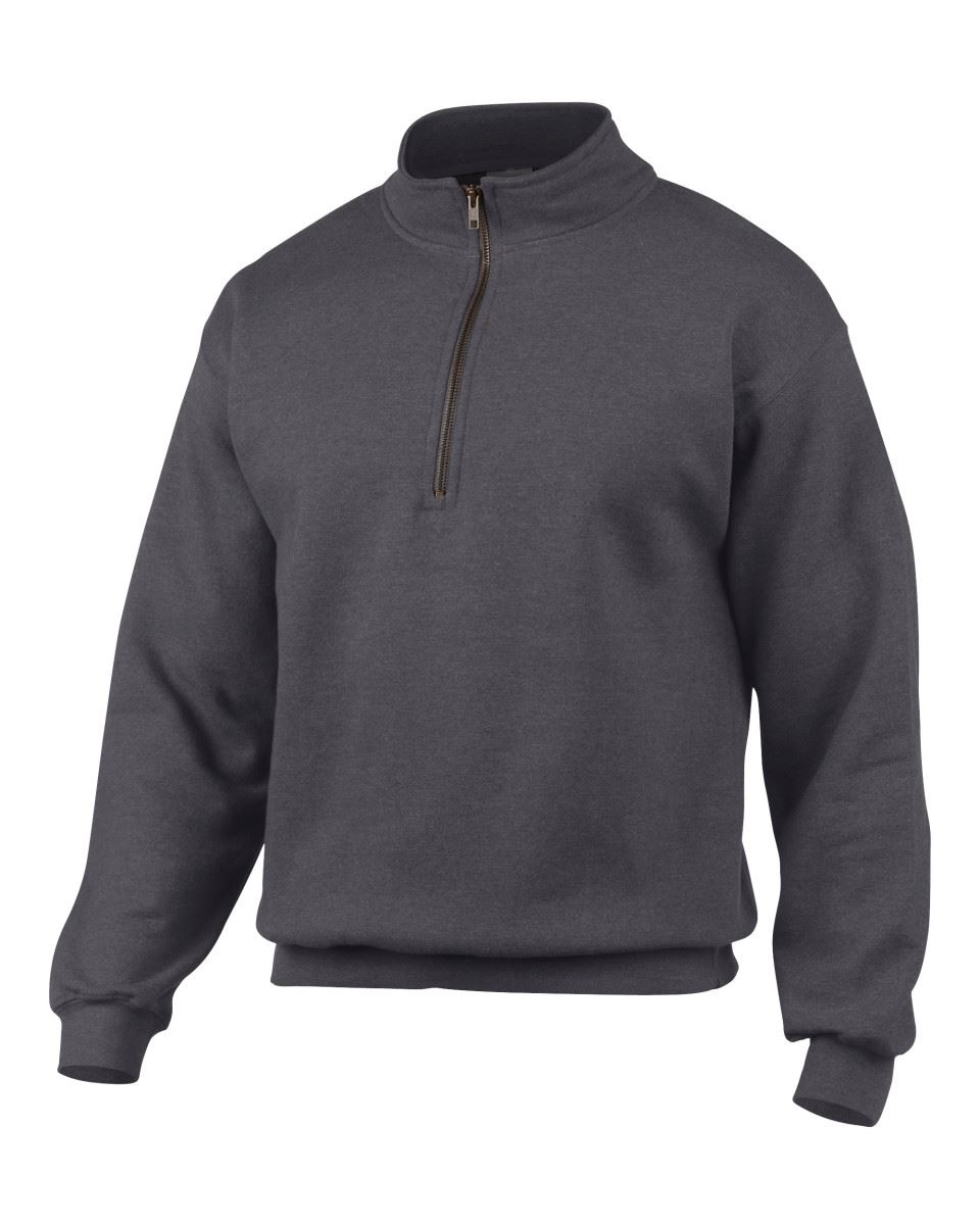 Gildan HeavyBlend Men/'s Vintage 1//4 Zip Pullover Soft Feel Sweatshirt Jumper New