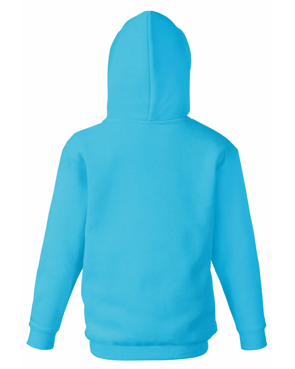 Fruit of The Loom Kids Classic Hooded Sweatshirt Plain Boys Girls Pullover Sweat