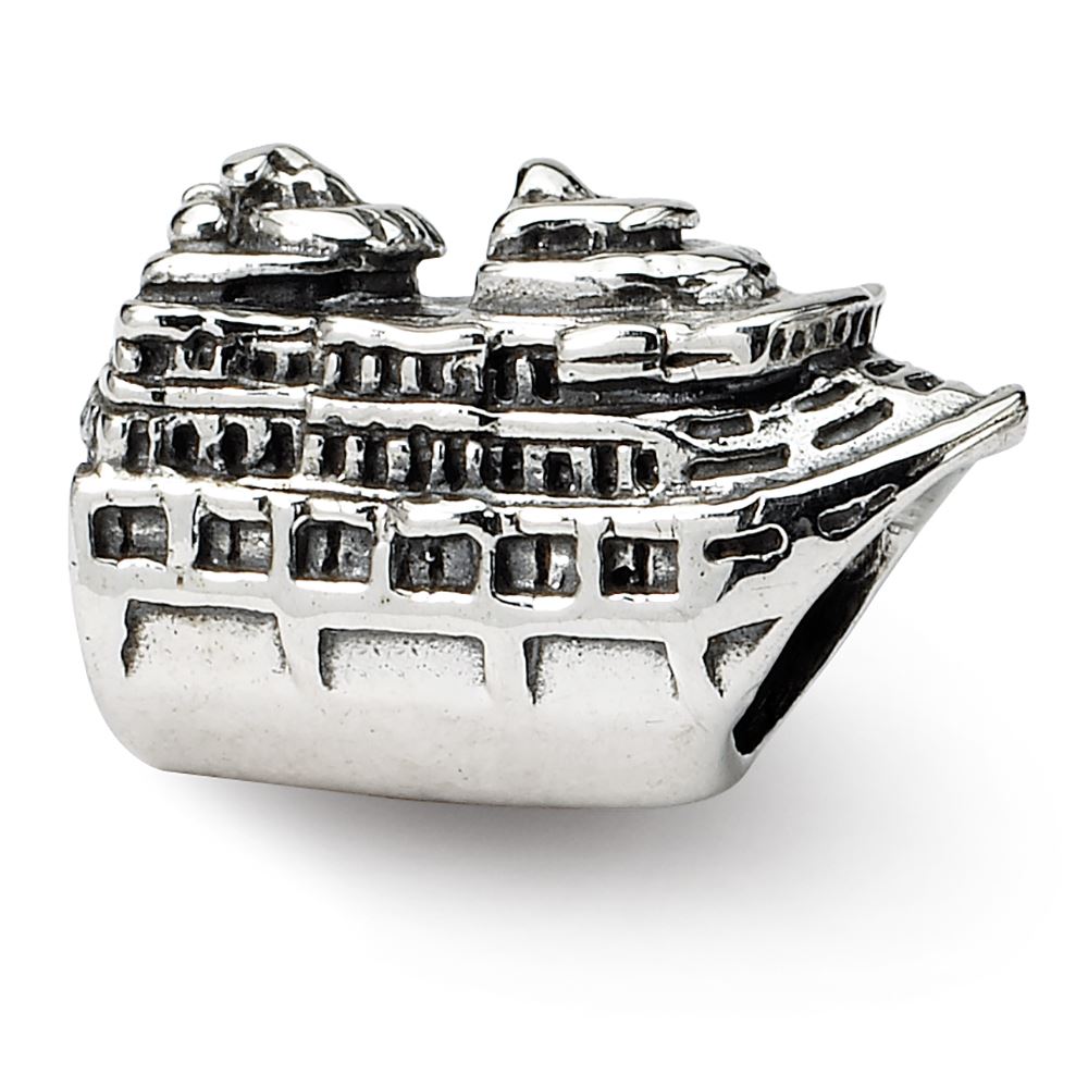 Beautiful Sterling silver 925 sterling Sterling Silver Reflections Cruise Ship Bead