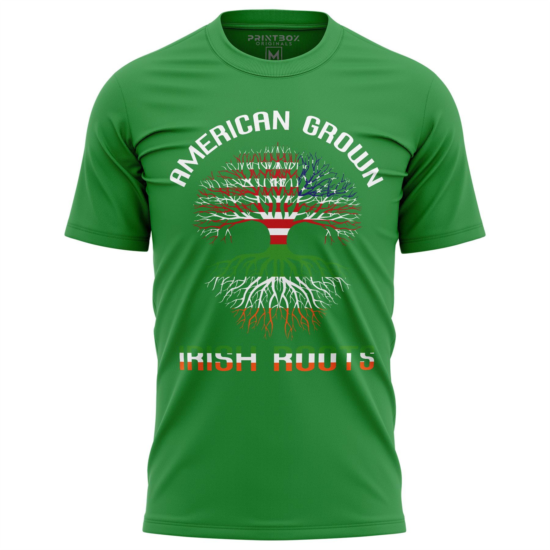 American Grown Irish Roots St Patricks Day Shirts Men Tshirt Shirt Ireland - Picture 6 of 15
