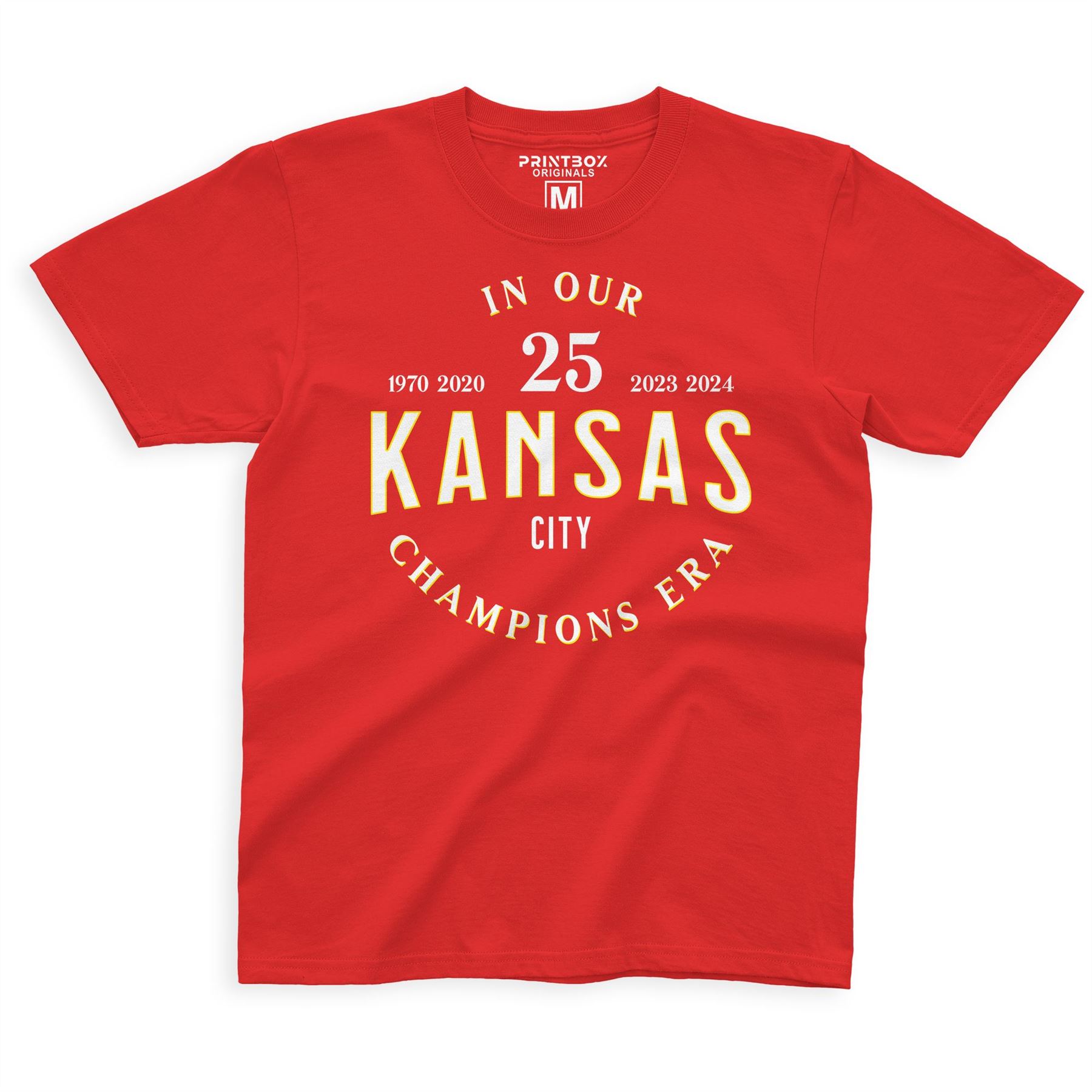 Kansas City Shirt für Kinder In Our Champions Era Jungen Mädchen Unisex T-Shirt - Bild 8 von 10