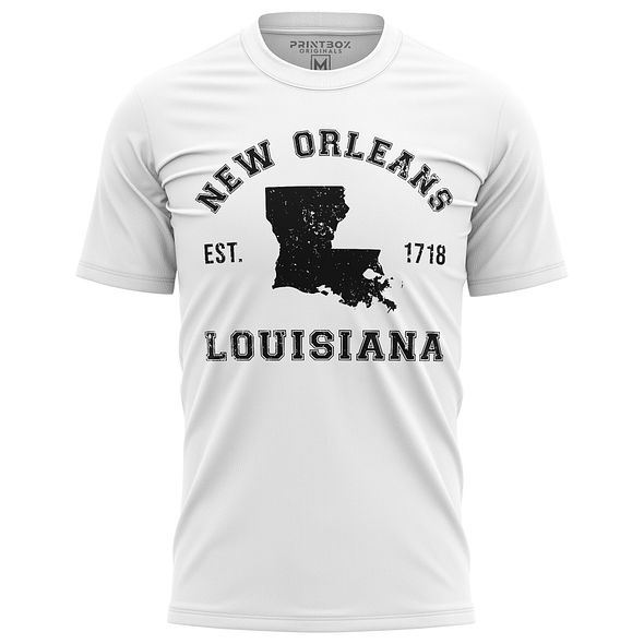 New Orleans Shirts Men Louisiana Baseball Basketball Football Shirt Unisex - Picture 6 of 15
