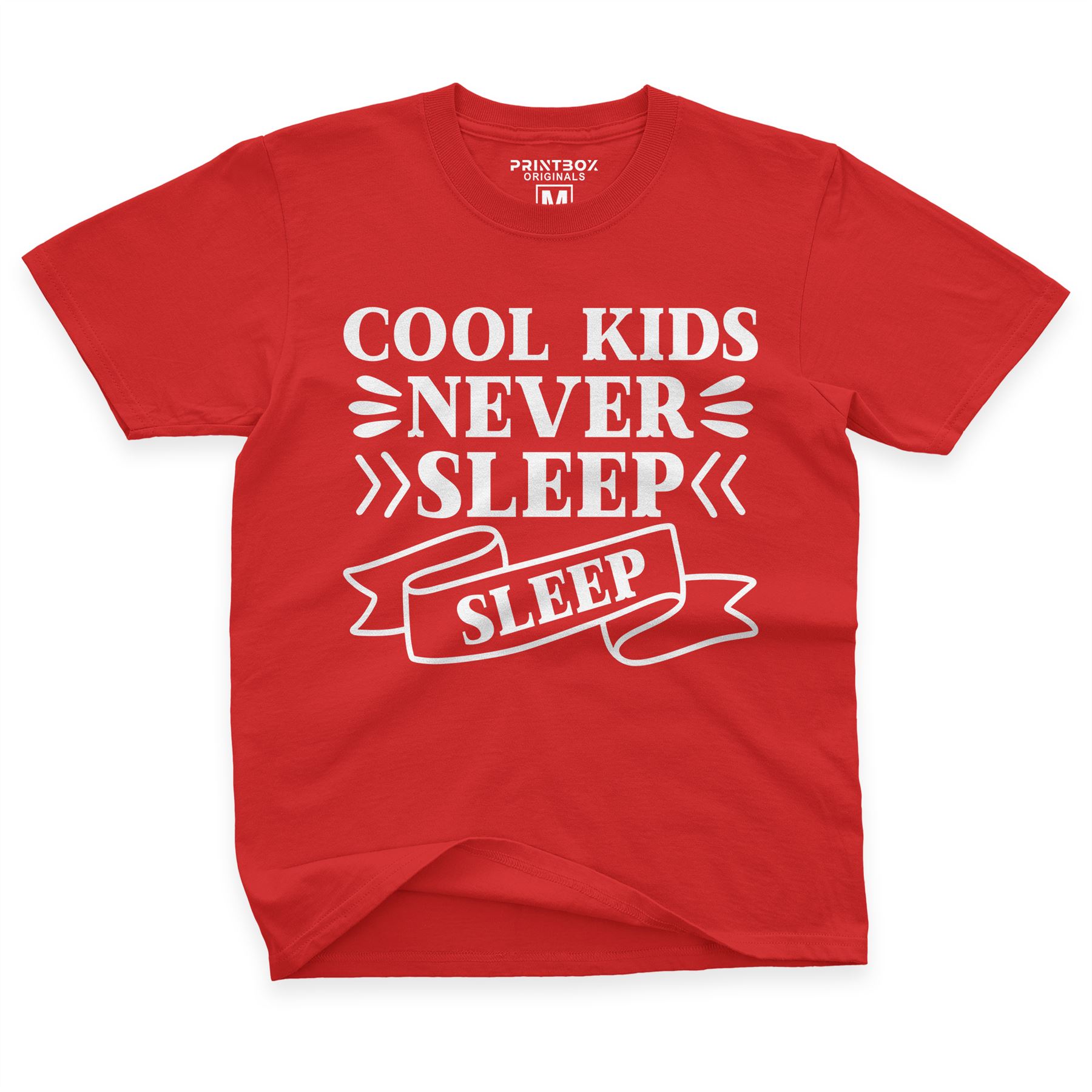 Cool Kids Never Sleep Funny Boys Tshirt T Shirt Girls Tee Top Girls Gifts - Picture 5 of 19