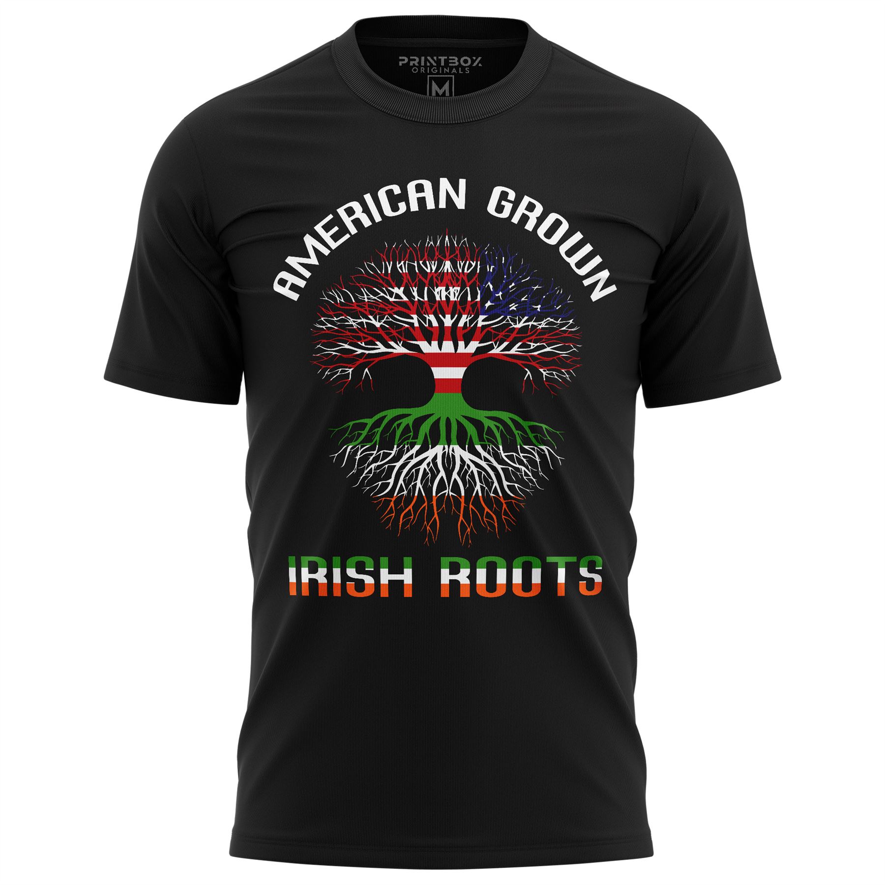 American Grown Irish Roots St Patricks Day Shirts Men Tshirt Shirt Ireland - Picture 11 of 15