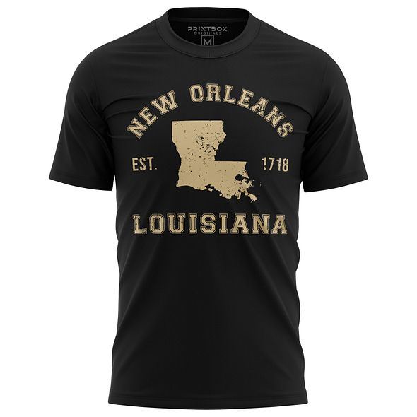 New Orleans Shirts Men Louisiana Baseball Basketball Football Shirt Unisex - Picture 11 of 15