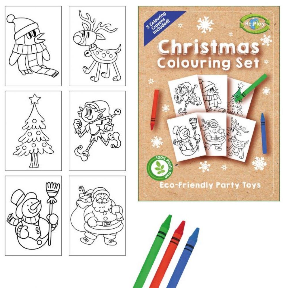 Eco Friendly Christmas Colouring Sets - Picture 2 of 3