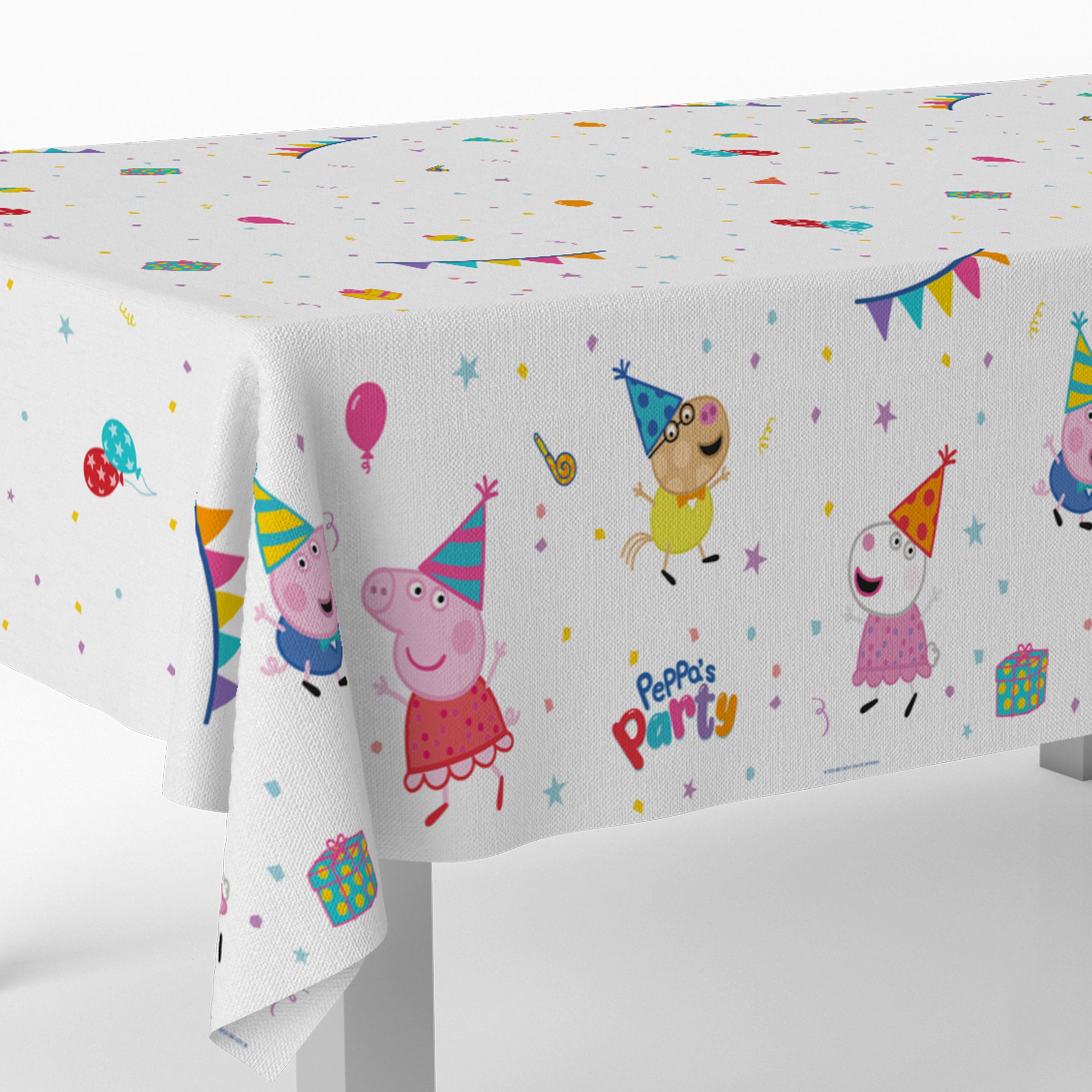 Peppa Pig "Party" Birthday, Plates, Cups, Decorations, Balloons, Banners - Picture 42 of 42