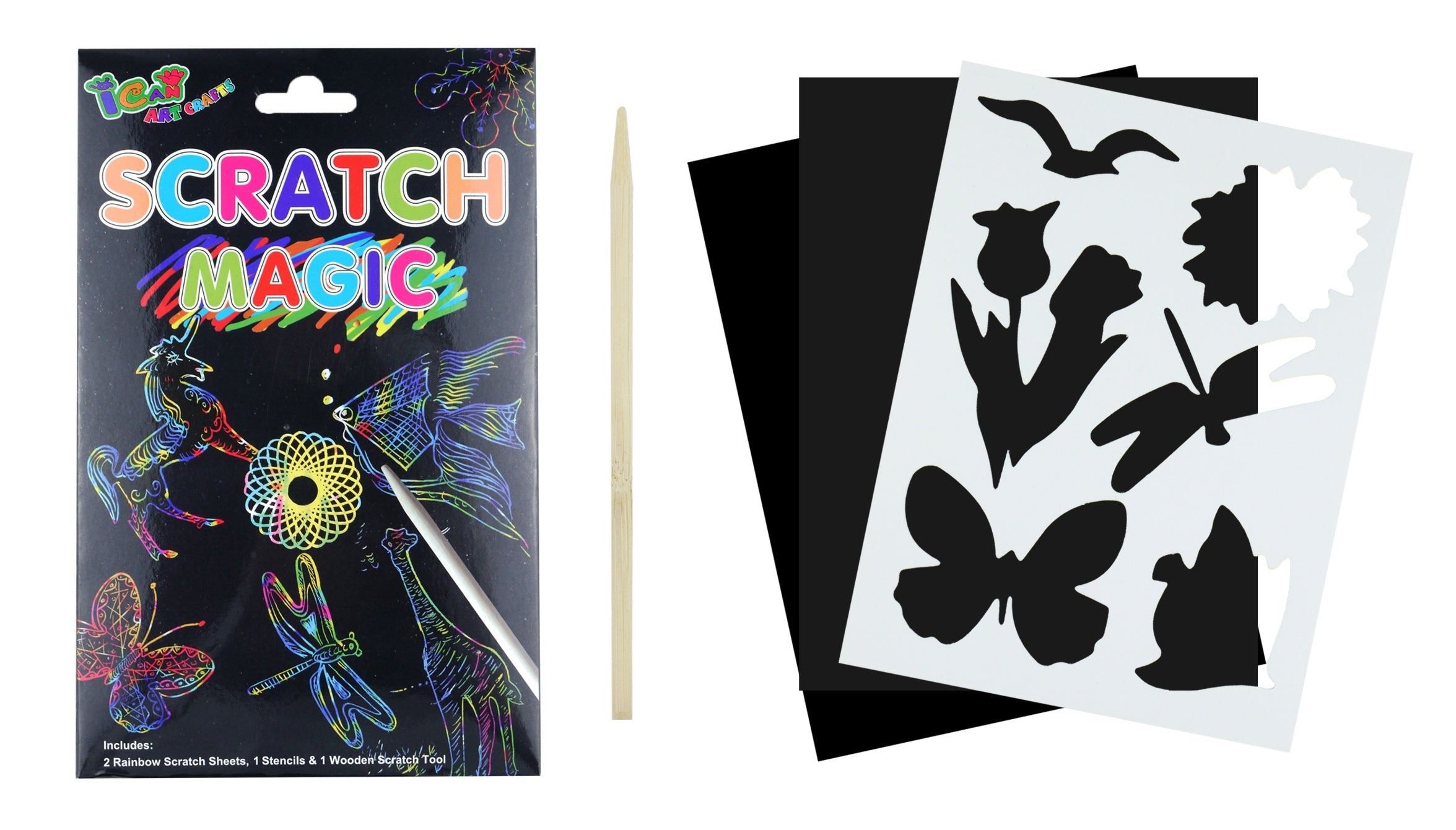 Scratch Magic Colour Set - Picture 1 of 2