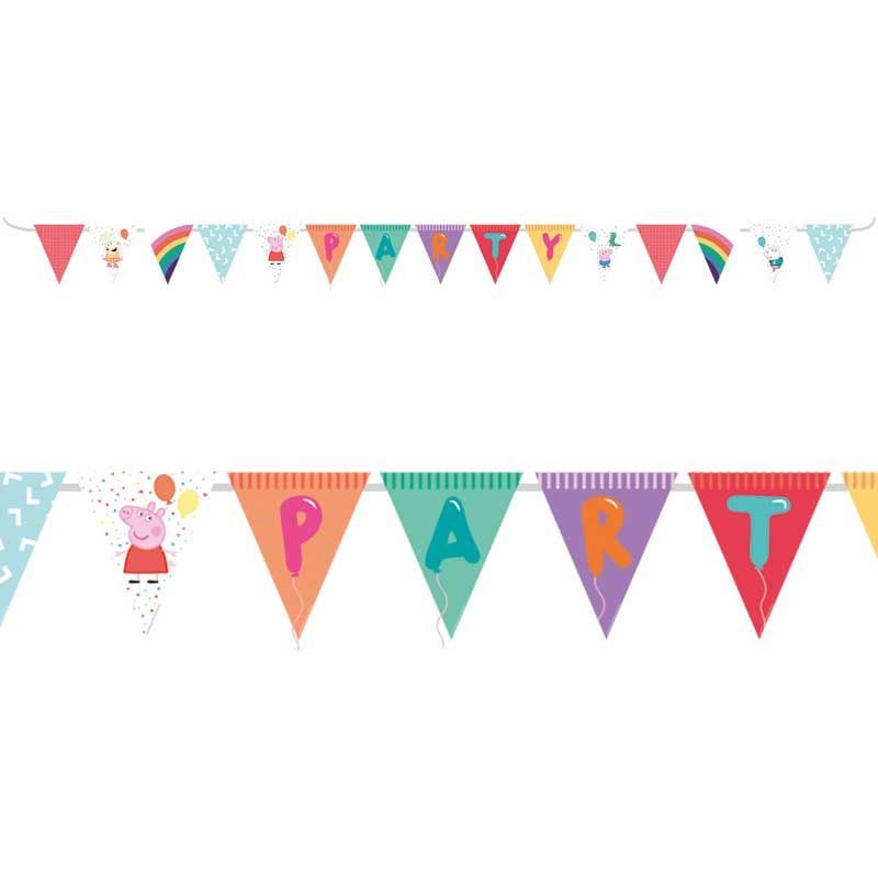 Peppa Pig "Party" Birthday, Plates, Cups, Decorations, Balloons, Banners - Picture 14 of 42
