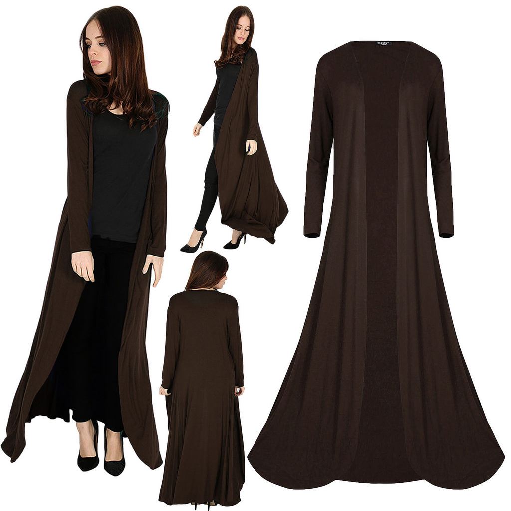 womens flowy sleeve open front maxi cardigan casual jacket coat cape ebay womens flowy sleeve open front maxi cardigan casual jacket coat cape ebay