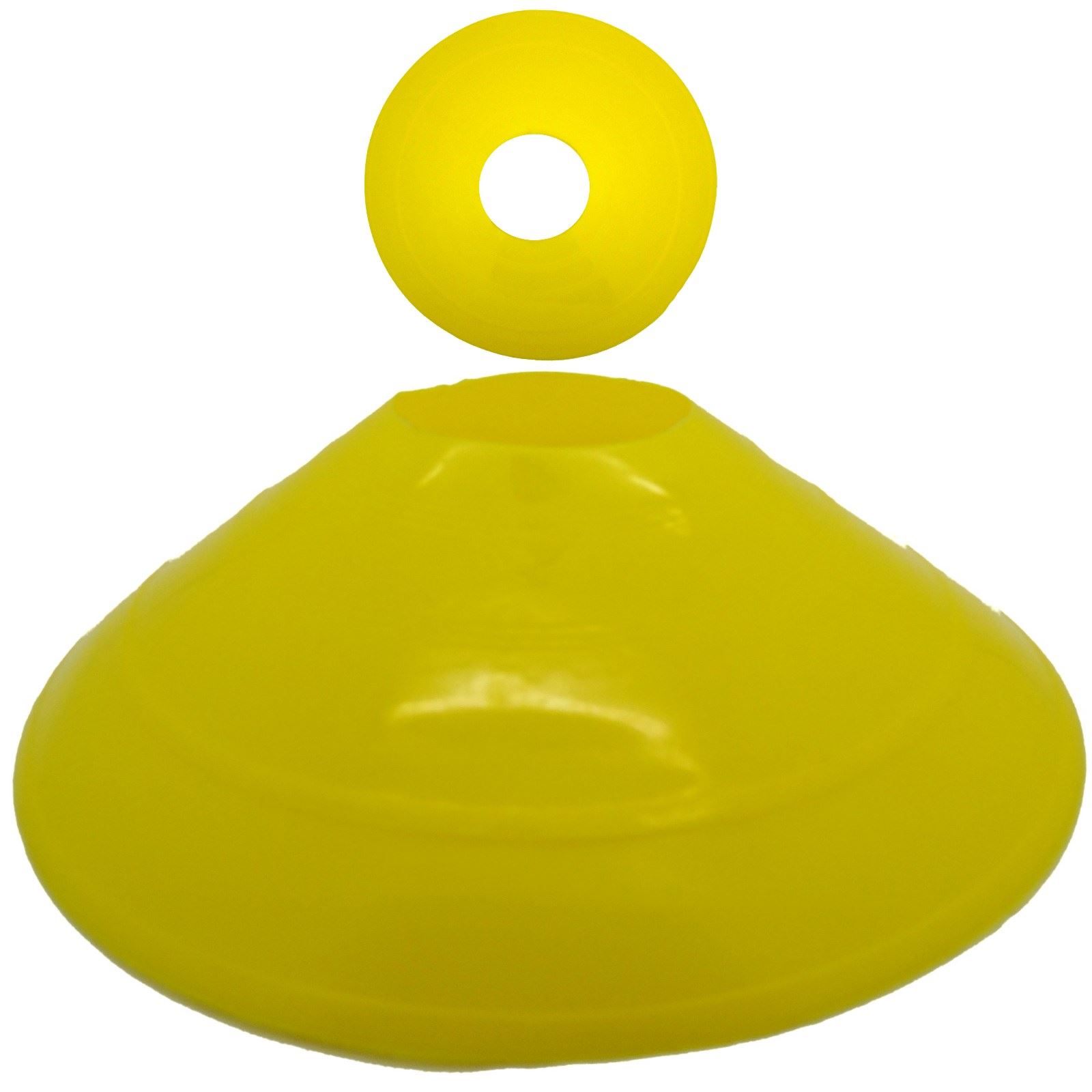 BodyRip Sports Demi-Cône Marqueurs d'espace 19 cm Football Football Rugby Pratique Perceuse - Photo 6/6